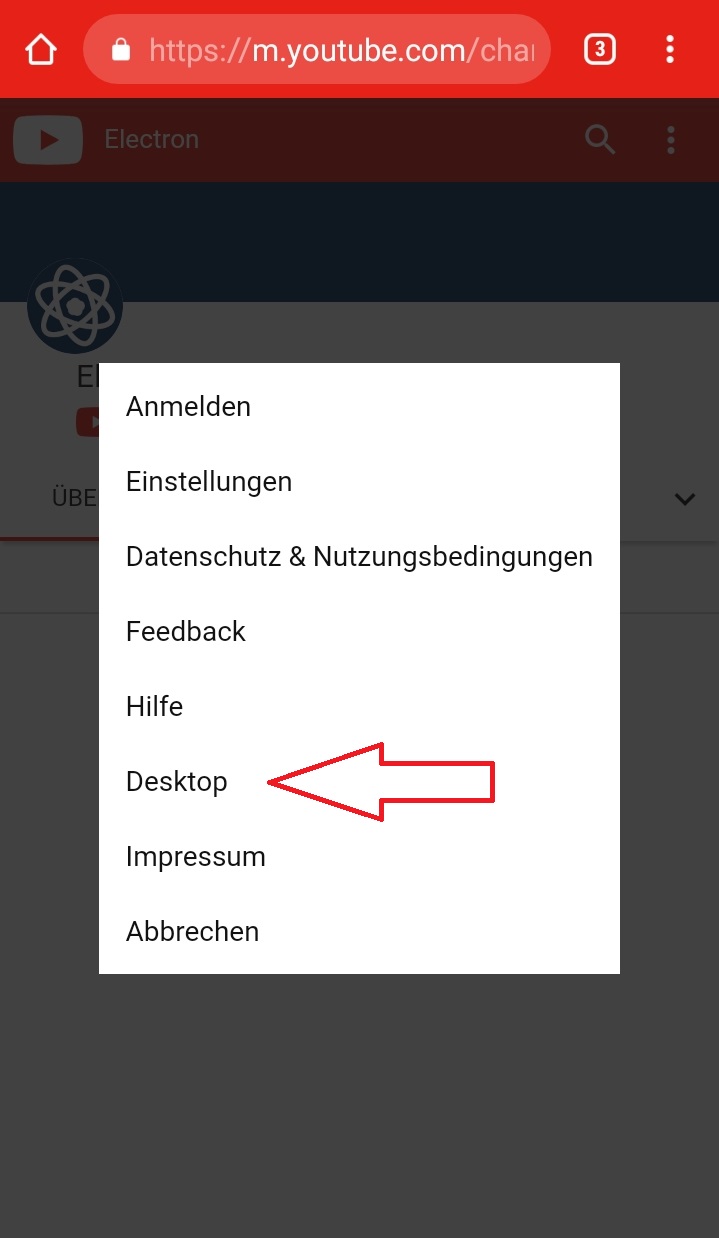 YouTube im Hintergrund laufen lassen Android Electron